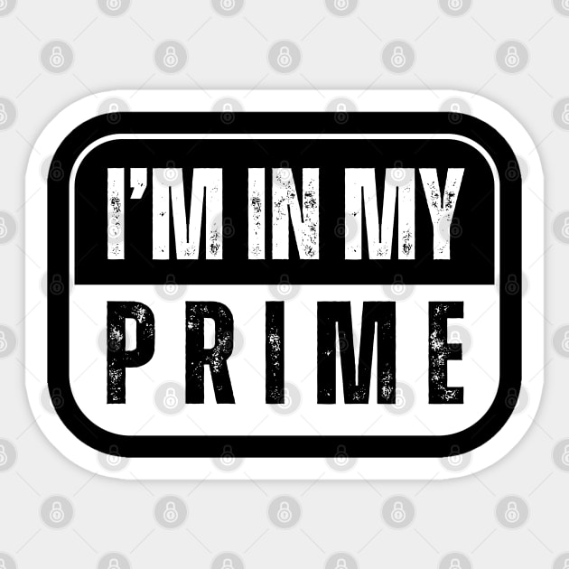 I'M IN MY PRIME VINTAGE Sticker by Lolane